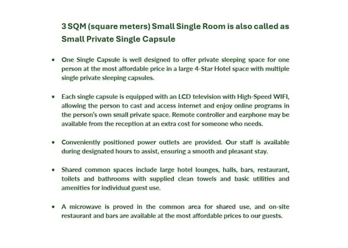 Hotel Awa 4-star 23-36 Sqm Large And 3 Sqm Small Single Rooms-capsules 4*